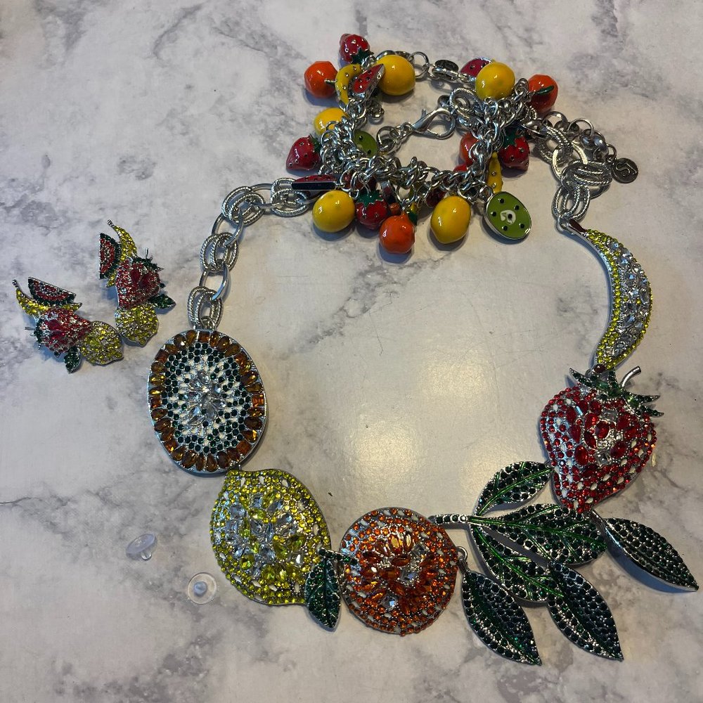 Sassy Jones Brand New Sasha Collection - Necklace, Earrings and Bracelet